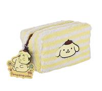 Mevsim Store Girls Pencil Case - Plush Pencil Case Pink - Pencil Case & Pencil Case for Children School & Travel - Cosmetic Bag & Storage Case - Cute Gift for Girls, Hello Kitty Pompom, 1 Pack, Hello