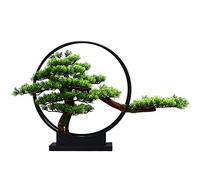 MEVZHH Artificial Flowers, Artificial Plants Artificial Tree Simulation Dead Wood Welcome Guest Pine Tree Hotel Entrance Wrought Iron Bonsai Hotel Liviroom Study Soft Decoration Simulation Tree