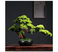 MEVZHH Artificial Plants Welcome to The Real New Liviroom Hotel Home Jewelry Green Plant Pot Potted Soft Root Carvibiser Plant Decoration Ornaments Simulation Tree/a