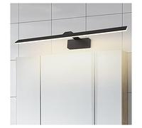 MEVZHH Bath Mirrorps,Simple 42/52/62/72Cm Mirror Front Lights,Nordic Post-Modern Aluminum Acrylic Bathroom Waterproof Moisture-Proof Lostripp Wall Light/White Light/62Cm
