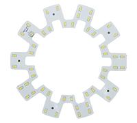 MEVZHH Ceilifans Withps,24W Led Retrofit Light Kit, Retrofit Board Ceilingp Replaces Light Source Wick Ceilifan Light,Garden Light/Yellow/8.8In(24W)