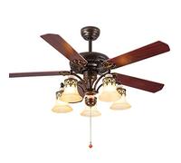 MEVZHH Ceilifans Withps,Ceilifan with 5 X Reversible Blades Home Fan,E27*5,for Liviroom Bedroom Study Room/Remote Control