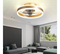 MEVZHH Ceilifans Withps,Ycwdcs Reversible Ceilifan with Lights Modern Led Ceilifan with Remote Control Ceililights for Liviroom Bedroom Lounges Fan Ceilingp (White)/Den