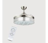 MEVZHH Ceilifansps,Ceilifan Lights Fan Lights Liviroom Simple Modern Fan Led Restaurant Fanart Dimming/Remote Control/White Light