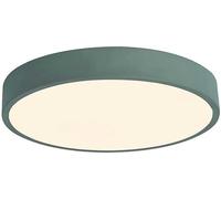 MEVZHH Chandeliers,Christmasp, Tri-Color Dimmiled Ceililight Fixturemalist Fmount Ceilingp Slim 1.9In Ceililighti(Shade) Modern Flatp for Bedroom, Living/Green/30Cm