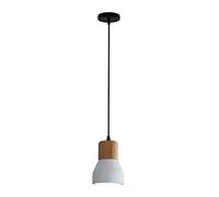 MEVZHH Chandeliers,Energy-Savihangilight E27 Single Head Cage Elegant Lightsrsonalized Middle Hangilight Restaurant Diniroom Bedroom Kitchen Bar/White