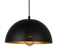 MEVZHH Chandeliers,Semicircular Retro Industrial Style Lightrsonality Iron Art Hangingp,E27 Base Single-Head,Office Study Hotel Decolightifixtures/Color/30Cm
