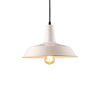 MEVZHH Chandeliers,Traditional Industrial Lights Pastoralaron Iron Hangingp E27 Classical Metalpension Light Farmhouse Bohemian for Foyer Rustic Teahouse Dini Present/White/14.1In*9.8In