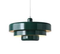 MEVZHH Chandeliersrsonality Colorpshade, Simple -Style Metal Hangingp, E27 Light Sourcep, Fmount Ceilingp, Porch Lane Decoration Light Present/Green