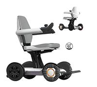 MEVZHH Electric for Adults All Terrain Lightweight Foldable Wheelchairs Two 250W Mottwo Battery Limited Edition Power Motorized Electric Wheelhair