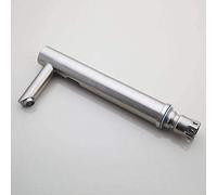 MEVZHH Faucet Nickel Brush Automatic Sensor Faucet Bathroom Basin Sink Faucet Hot & Cold Water Mixer Tap Touch-Infrared Basin Tap