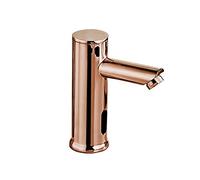 MEVZHH Faucets,Basin Tap Touchless Sink Faucet Rosed Bathroom Sink Taps Automatic Basin Mixer Taps/Cold Water Tap/Low