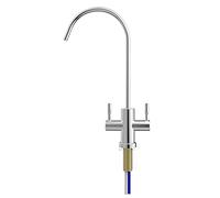 MEVZHH Faucets,Drinkiwater Filter Kitchen Tap Brushed 360 Rotates Kitchen Sink Faucet Tap Drinkiwater Filter Sink Tap Reverse Osmosis/E