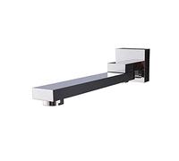MEVZHH Faucets,Wall Mounted Bath Spout Bathtub Faucet Spout Modern Wall Mounted Bath Tap Filler/Chrome-Spread