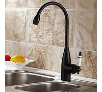 MEVZHH Faucets,Water-Tap Faucet Kitchen Faucet Black Kitchen Faucet List The Single-Hole Kitchen Faucet