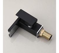 MEVZHH Kitchen Tap Faucet Led Bathroom Faucet Single Handle Basin Sink Faucets Waterfall Color Change Powered by Water Flow Mixer Water Tap