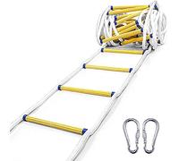 MEVZHH Ladders Soft Ladder Escaladder,Roladder Fireproof, Roladder Rescue Ladder Emergency Fire Ladder Rescue Roladder/A/18M