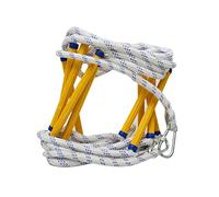MEVZHH Ladders Soft Ladder Roladder Fireproof Rescue Ladder -20M, Emergency Fire Escaladder Multifunctional Safety Ladder with Hooks, for Outdoor/15M/8M/18M