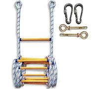 MEVZHH Ladders,Soft Ladder Safety Ladder,Roladder, Escaroladder, Rescue Ladder, Portable Fire Escape, Reusable/A/8M/26.2Ft
