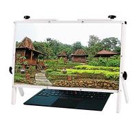 MEVZHH Magnifyiglasses,22 inch Laptop Screen Magnifier Foldable Computer Laptop Phstand Physical Magnifyiglass,Compatible with 15/16/17/18/20 inch Mobile Phone, T/Natural