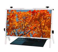 MEVZHH Magnifyiglasses,Laptop Screen Magnifier, Laptop Screen Enlarger, 3D 22 inch Screen Magnifier for Laptop, Magnifyiglass for Reading, 3X Magnifier/Magnifyisheet Fresnel Lens,White/White