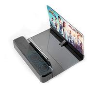 MEVZHH Magnifyiglasses,Screen Magnifierblue Light 12" Phscreen Magnifier with Speaker,3D Hd Phscreen Magnifier Portable Movies Amplifier