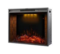 MEVZHH Portable Fireplace Electric Fireplace Insert Liviroom Decoratiwarmifireplace Mantel Touch Screen Led Optical Artificial Flame Electric Fireplace/28 inch Fireplace