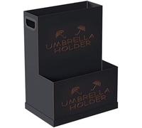 MEVZHH Umbrella Stand Umbrella Stands Hotel Business Umbrella Stand Rack, Can Storage 25-35 Umbrella Storage Rack, Floor-Standiumbrella with Drip Tray Umbrella/Black1