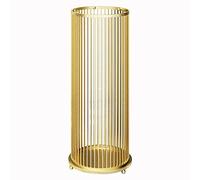 MEVZHH Umbrella Stands Umbrella Barrel Umbrella Stand Hollow-Out Round Umbrella E with Drip Tray & Built-in Hooks, Space Saviumbrella,Standiumbrella Stand for Corner Home Office/WHI/D