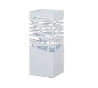 MEVZHH Umbrella Stands,Umbrella Umbrella Stand Iron Art Umbrella Stand Home Umbrella Drain Stand Hotel Lobby Foyer Lohandle Umbrella Bucket Storage Rack Umbrella Rack Umbrella Organise/D-White