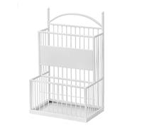 MEVZHH Umbrella Stands,Umbrella Umbrella Stand Metal Umbrella Stand with Drip Tray Umbrella Storage Rack Storage Bucket for Home Hotel Office Centrance Umbrella Rack Umbrella Organiser/Wit/36*25*60Cm