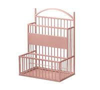 MEVZHH Umbrella Stands,Umbrella Umbrella Stand Metal Umbrella Stand with Drip Tray Umbrella Storage Rack Storage Bucket for Home Hotel Office Centrance Umbrella Rack Umbrella Organiser/Rose D/48*26*68