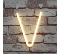 MEVZHH Wallps,Led DIY Neon Light 0-9 Light up Numbers 26 Alphabet Neonp Battery/USB Powered,P Wall Decoration, Number/Letter Illuminated Sign Neon Lights/Warm Light/V
