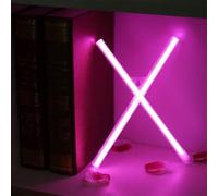 MEVZHH Wallps,Led DIY Neon Light 0-9 Light up Numbers 26 Alphabet Neonp Battery/USB Powered,P Wall Decoration, Number/Letter Illuminated Sign Neon Lights/Pink/X