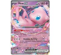 Mew ex 151/165 Double Rare Pokemon Card (Pokemon SV 151) + 1x TitanCards® Toploader