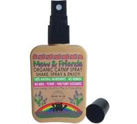Mew & Friends Catnip Spray for Cats - Made in UK - 100% Natural & Cat Nip - Sustainably Farmed A Perfect Cat Toy & Cat Treat - Please SHAKE BEFORE USING CATNIP SPRAY