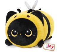 Mewaii Black Cat Bee Plush Kawaii Plushies, Ultra-Soft, 40cm