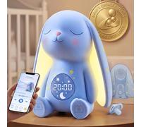 Mewaii Sound Machine Baby, Baby Boy Gifts, AI Cry Detection, Bunny