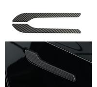 MEWANT Autotürgriff-Schutzabdeckung für Tesla Model 3 2023 2024, Zubehör, schützende Matte PU-Kohlefaser, Außentürgriffe, selbstklebender Lackschutz (4 Stück)