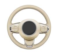 MEWANT Car Steering Wheel Cover for Fiat 500 2015-2021 / 500C 2016-2021 Made of Microfiber leather