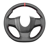MEWANT Car Steering Wheel Cover for Peugeot Expert/Traveller/for Citroen Dispatch/Spacetourer Custom Version Made of Artificial Leather