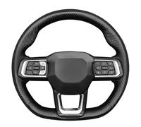 MEWANT Hand Sewn 3D Style Steering Wheel Cover Wrap for Ford Mustang 2024 2025 Steering Wheel Accessories for Ford Mustang 2024 2025