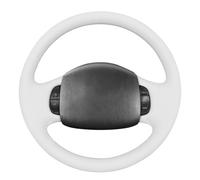 MEWANT Hand Sewn Steering Wheel Cover Wrap for F150 F250 F350 / Expedition Excursion 1997-2003 Steering Wheel Accessories for Ford