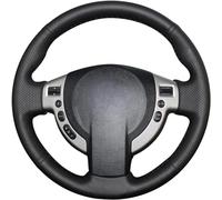 MEWANT Steering Wheel Cover for Nissan Qashqai/Qashqai+2/X-Trail/NV200/Serena/Evalia/AD/Dualis Hand Sewing Made of Microfiber leather