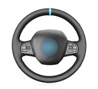 MEWANT Steering Wheel Wrap for BMW i3 Custom Version Made of Artificial Leather