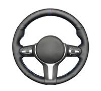MEWANT Steering Wheel Wrap Hand Sewing Artificial Leather Auto Steering Wheel Cover for BMW F87 M2 2015-2017 F80 M3 2014-2017 F82 M4 M5 F12 F13 M6 F85 X2 X5 M F86 X6 M F33 F30 M Sport
