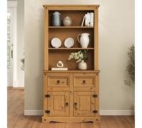 Mews Corona Dresser Sideboard 2 Door 2 Drawer Mexican Solid Pine Wood Wax Wooden Display