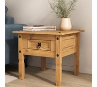 Mews Corona Lamp Table 1 Drawer Mexican Solid Pine