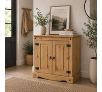Mews Corona Sideboard 2 Door Cupboard Solid Mexican Pine