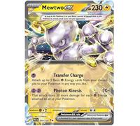 Mewtwo ex 058/182 Double Rare Pokemon Card | Paradox Rift Set | Scarlet & Violet Series | Titan Authenticated